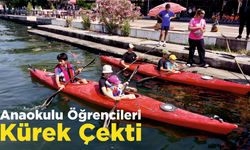 Anaokulu Öğrencileri Kürek Çekti