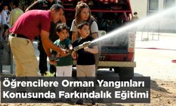 Öğrencilere Orman Yangınları Konusunda Farkındalık Eğitimi