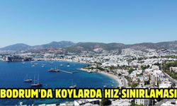 Bodrum'da koylarda hız sınırlaması