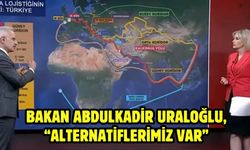 Bakan Abdulkadir Uraloğlu, “Alternatiflerimiz var”