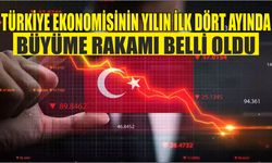 Türkiye ekonomisinin yılın ilk dört ayında büyüme rakamı belli oldu