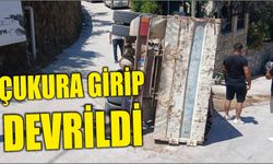 Çukura Girip Devrildi