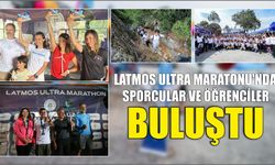 Latmos Ultra Maratonu'nda sporcular ve öğrenciler buluştu