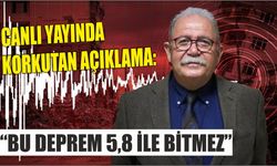 Canlı Yayında Korkutan Açıklama: “Bu Deprem 5,8 İle Bitmez”