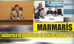 MARMARİS SAĞDUYULU VE KOORDİNELİ BİR ŞEKİLDE HAREKET ETTİ