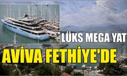 Lüks mega yat Aviva Fethiye'de