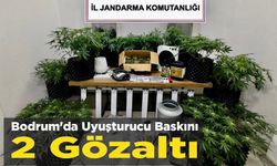 Bodrum'da Uyuşturucu Baskını: 2 Gözaltı