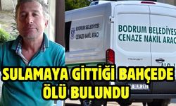 Sulamaya Gittiği Bahçede Ölü Bulundu