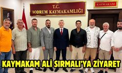 Kaymakam Ali Sırmalı’ya Ziyaret