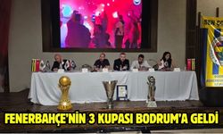 Fenerbahçe’nin 3 Kupası Bodrum’a Geldi