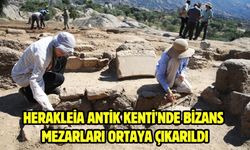 Herakleia Antik Kenti'nde Bizans mezarları ortaya çıkarıldı