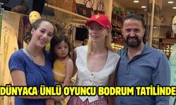 Dünyaca Ünlü Oyuncu Bodrum Tatilinde