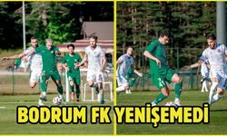 Bodrum FK yenişemedi