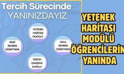 Yetenek Haritası Modülü Öğrencilerin Yanında