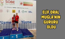 Elif Oral Muğla’nın Gururu Oldu