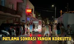 Patlama Sonrası Yangın Korkuttu