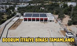 Bodrum İtfaiye Binası Tamamlandı
