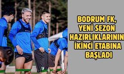 Bodrum FK, yeni sezon hazırlıklarının ikinci etabına başladı