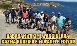 Hababam Takımı, yangınlara kazma kürek ile mücadele ediyor