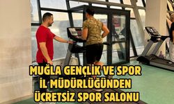 Muğla Gençlik ve Spor İl Müdürlüğünden Ücretsiz Spor Salonu