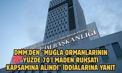 DMM'den "Muğla ormanlarının yüzde 70'i maden ruhsatı kapsamına alındı" iddialarına yanıt