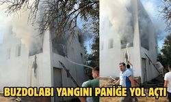 Buzdolabı Yangını Paniğe Yol Açtı