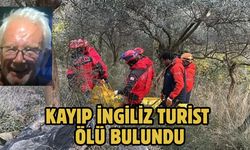 Kayıp İngiliz turist ölü bulundu