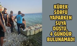 Kürek sörfü yaparken suya düştü, 4 gündür bulunamadı