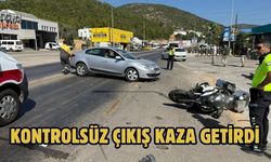 Kontrolsüz Çıkış Kaza Getirdi