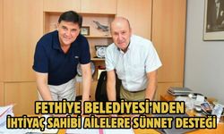 Fethiye Belediyesi’nden İhtiyaç Sahibi Ailelere Sünnet Desteği