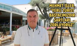 Mehmet İşler, “YERLİ TURİST BAŞTACIMIZDIR ŞARTLARI ZORLUYORUZ”