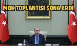 MGK toplantısı sona erdi