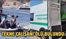 Tekne Çalışanı Ölü Bulundu
