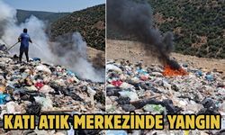 Katı Atık Merkezinde Yangın