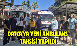 Datça'ya yeni ambulans tahsisi yapıldı