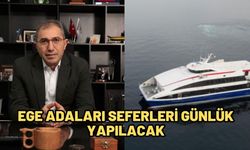 Ege adaları seferleri günlük yapılacak
