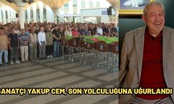 Sanatçı Yakup Cem, son yolculuğuna uğurlandı