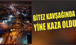 Bitez Kavşağında Yine Kaza Oldu