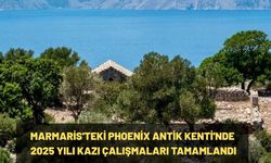 Marmaris'teki Phoenix Antik Kenti'nde 2025 yılı kazı çalışmaları tamamlandı