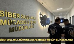 Siber suçlarla mücadele kapsamında 198 şüpheli yakalandı