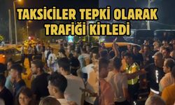 Taksiciler Tepki Olarak Trafiği Kitledi
