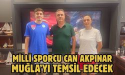Milli Sporcu Can Akpınar Muğla’yı temsil edecek