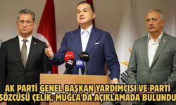 AK Parti Genel Başkan Yardımcısı ve Parti Sözcüsü Çelik, Muğla'da açıklamada bulundu