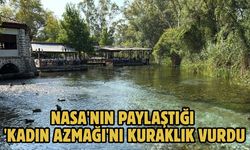 NASA'nın paylaştığı 'Kadın Azmağı'nı kuraklık vurdu