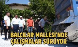 BALCILAR MALLESİ’NDE ÇALIŞMALAR SÜRÜYOR