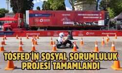 TOSFED'in sosyal sorumluluk projesi tamamlandı