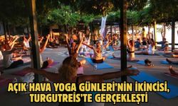 Açık Hava Yoga Günleri’nin ikincisi, Turgutreis’te gerçekleşti