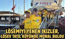 Lösemiyi yenen ikizler, LÖSEV tatil köyünde moral buldu