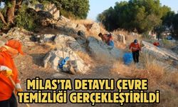 MİLAS’TA DETAYLI ÇEVRE TEMİZLİĞİ GERÇEKLEŞTİRİLDİ