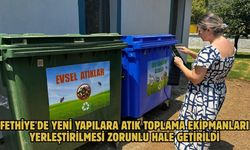 Fethiye'de yeni yapılara atık toplama ekipmanları yerleştirilmesi zorunlu hale getirildi